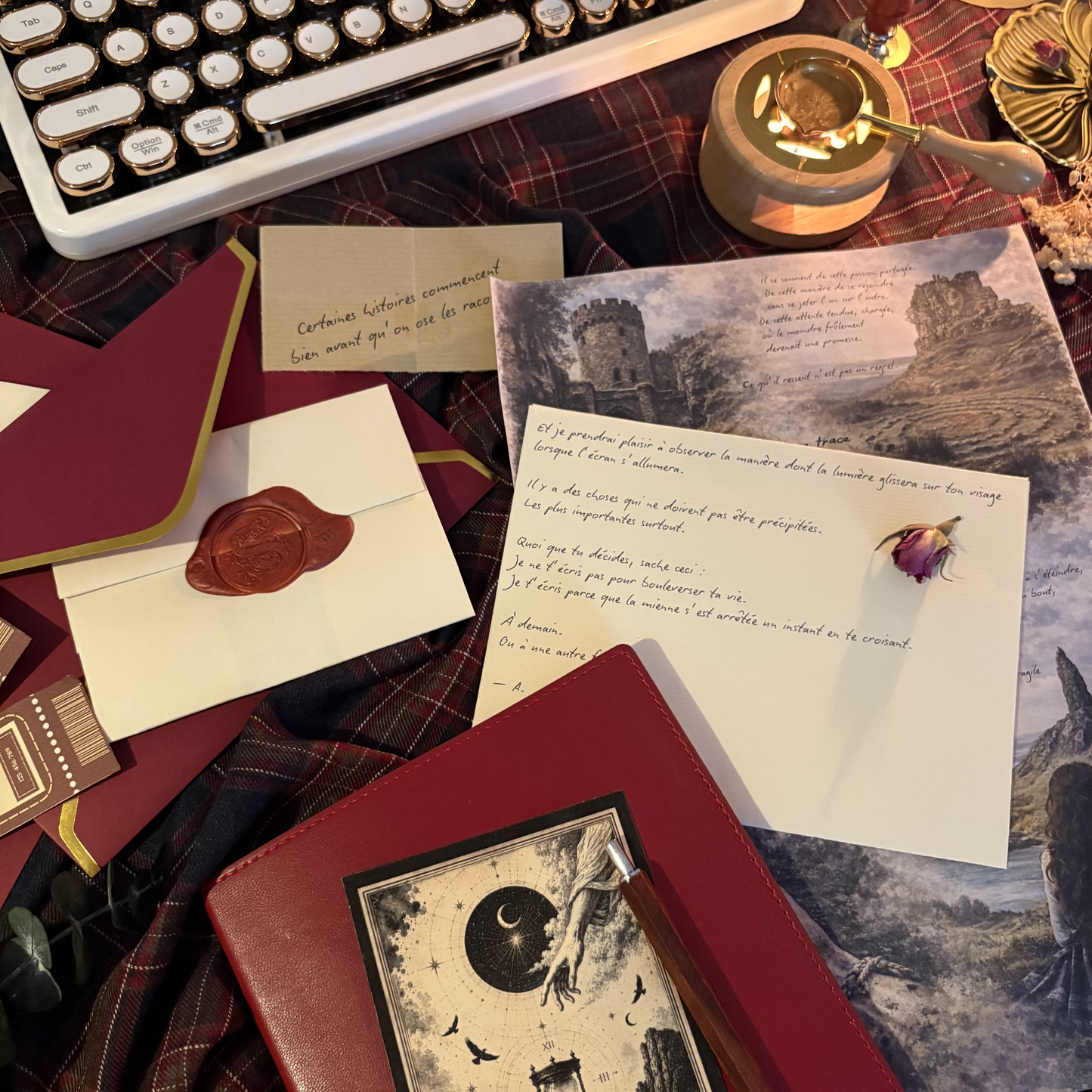L'Abonnement Annuel — Réminiscences (Paiement unique / Le pack 12 lettres à offrir ou à s'offrir/ Une lettre par mois/ Soit 1 mois OFFERT)